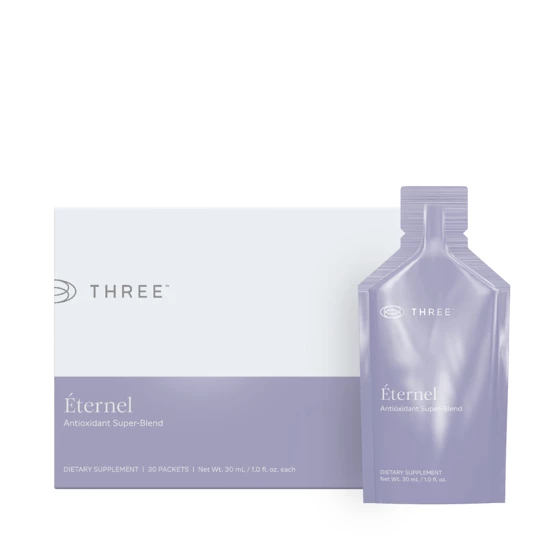 Éternel's advanced blend of liposomal antioxidants and polyphenols helps safeguard your body's cells and systems from damage caused by free radicals.